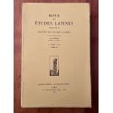 Revue des études latines 1996 Tome 74