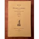 Revue des études latines 2001 Tome 79