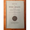 Revue des études grecques Janvier-Juin 1987, Tome C