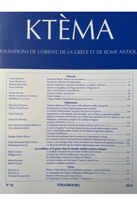 Ktèma 2016 Numéro 41