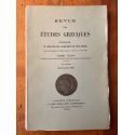 Revue des études grecques Janvier-Juin 1985, Tome XCVIII