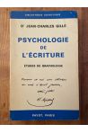 Psychologie de l'écriture, Etudes de graphologie