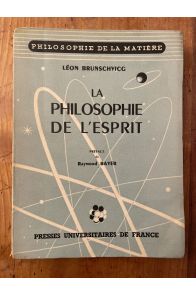 La philosophie de l'Esprit, Seize leçons professées en Sorbonne (1921-1922)