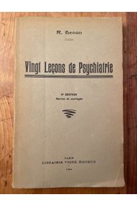 Vingt leçons de psychiatrie