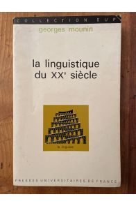 La linguistique du XXe siècle