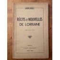 Récits et nouvelles de Lorraine, tome 1