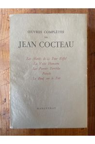 Oeuvres complètes de Jean Cocteau Volume VII