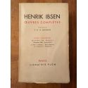 Oeuvres complètes d'Erik Ibsen Tome IV, Oeuvres de Bergen (Octobre 1851-Août 1857)