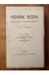 Oeuvres complètes d'Erik Ibsen Tome XI, Les drames modernes, Les soutiens de la société (1877), Maison de poupée (1879)