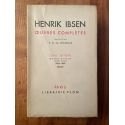 Oeuvres complètes d'Erik Ibsen Tome VII, Oeuvres d'Italie Premier séjour (1864-1869), Brand