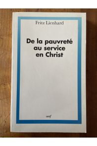 De la pauvreté au service du Christ