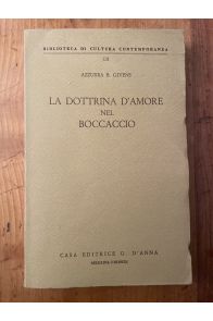 La dottrina d'amore nel Boccaccio