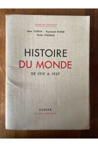 Histoire du monde de 1919 à 1937