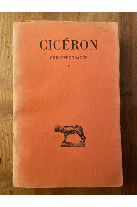 Correspondance de Cicéron Tome V