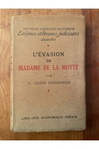 L'évasion de madame de la Motte