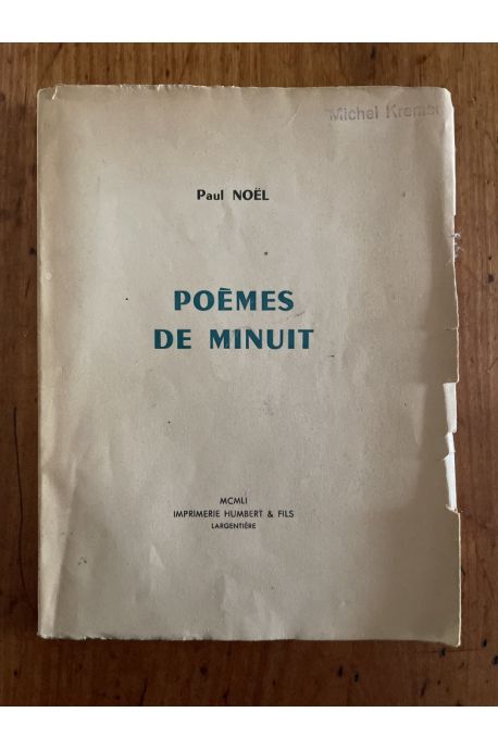 Poèmes de minuit