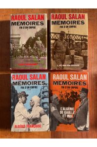 Mémoires de Raoul Salan 4 tomes