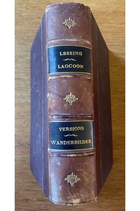 Laoccon, ou des limites de la peinture et de la poésie, rare édition bilingue
