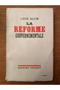 La réforme gouvernementale