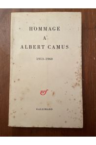 Hommage à Albert Camus 1913-1960
