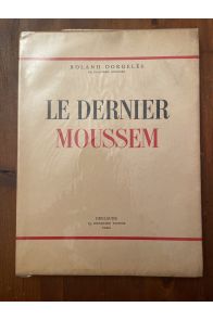 Le dernier Moussem