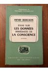 Essai sur les données immédiates de la conscience