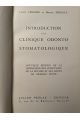 Introduction à la clinique odonto-stomatologique