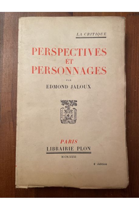 Perspectives et personnages
