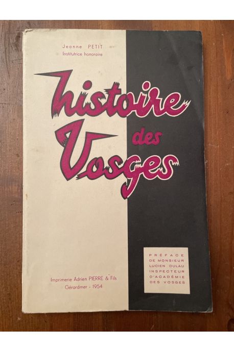 Histoire des Vosges