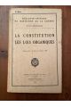 La constitution des lois organiques