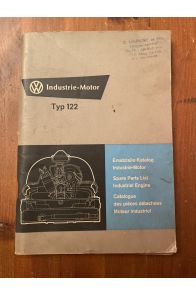 Catalogue des pièces détachées Volkswagen Typ 122 Industrie-Motor