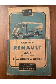 Camion Renault 3,5t de charge utile types AHN-2 et AHN-3