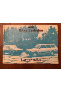 Notice d'entretien Fiat 127 Diesel