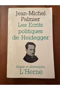 Les écrits politiques de Heidegger