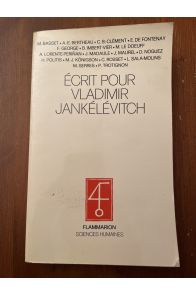 Écrit pour Vladimir Jankélévitch