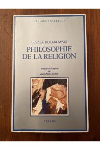 Philosophie de la religion