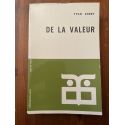 De la valeur