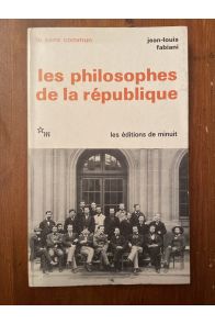 Les philosophes de la République