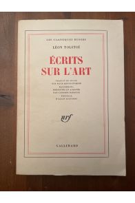 Ecrits sur l'Art