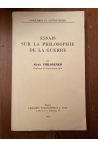 Essais sur la philosophie de la guerre