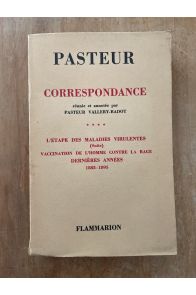 Correspondance de Louis Pasteur Tome 4