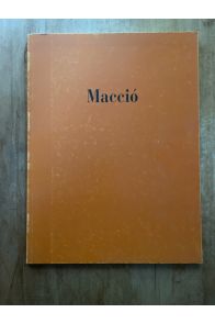 Romulo Maccio, catalogue d'expositiion 17 octobe, 9 décembre 1990