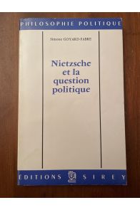 Nietzsche et la question politique