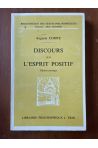 Discours sur l'esprit positif, Edition classique