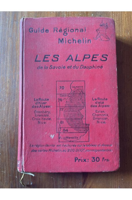 Guide Régional Michelin, Les Alpes de la Savoie et du Dauphiné