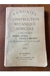 Annuaire de la construction mécanique agricole 1931