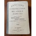 Annuaire de la construction mécanique agricole 1930