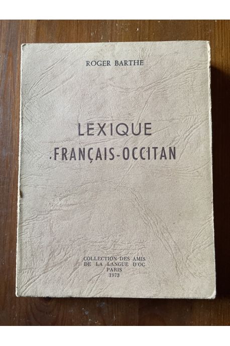 Lexique français-occitan