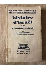 Histoire d'Israël et de l'ancien Orient