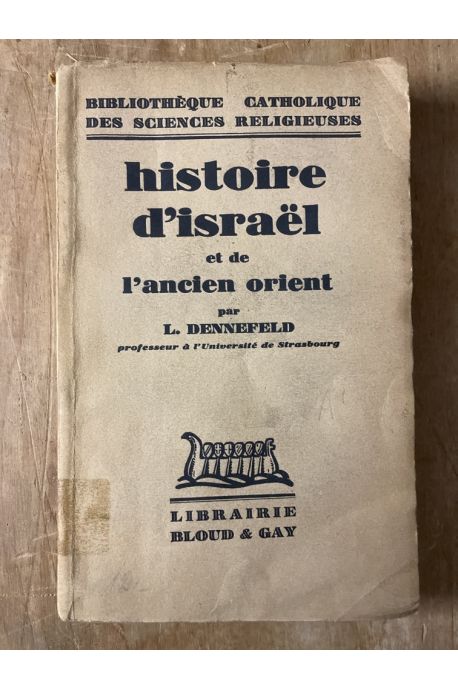 Histoire d'Israël et de l'ancien Orient